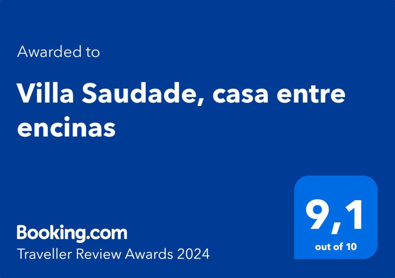 Villa Saudade, Casa Entre Encinas 埃尔卡斯蒂略德拉斯瓜尔达斯 外观 照片